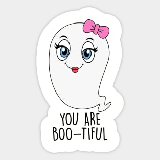 You Are Boo-tiful Sticker